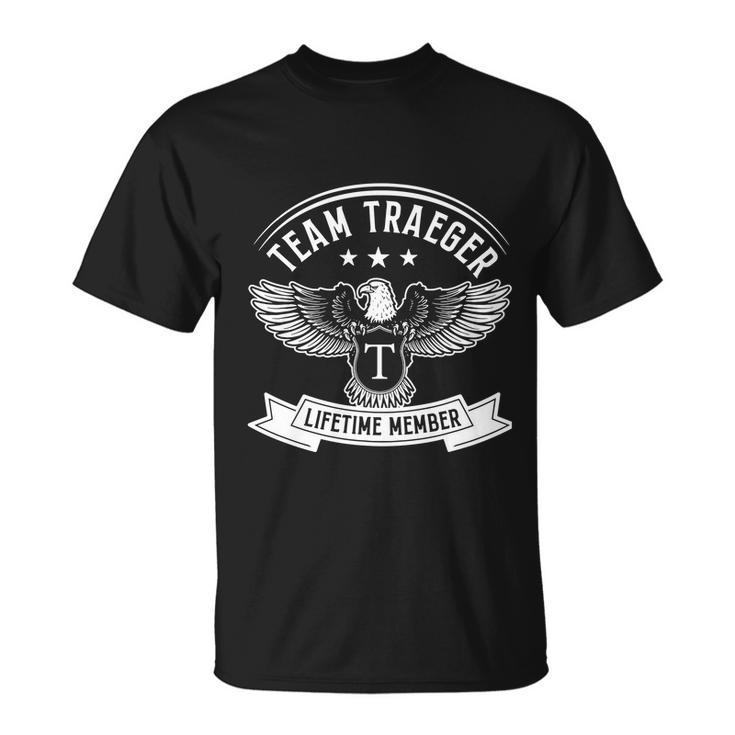 Team Traegers Proud Of Member Family Vintage Tshirt Unisex T-Shirt
