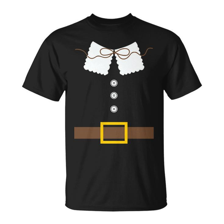 Thanksgiving Pilgrim Costume Tshirt Unisex T-Shirt