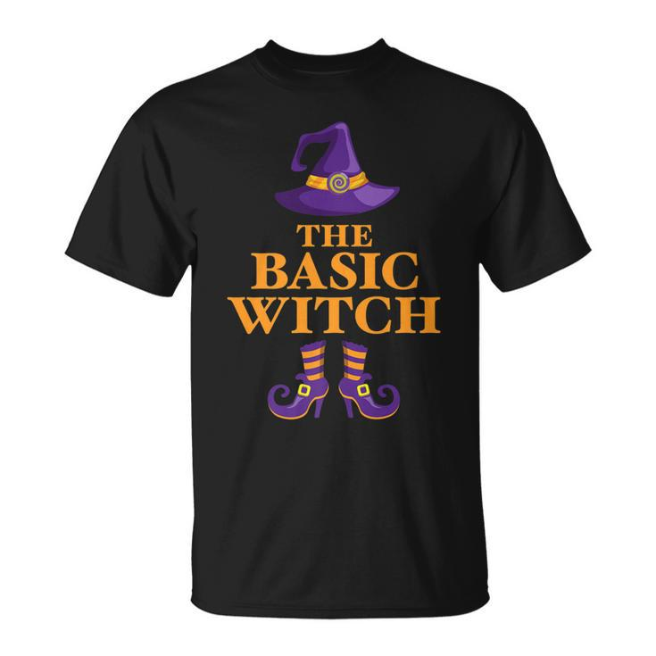 The Basic Witch Halloween Gift Party Unisex T-Shirt