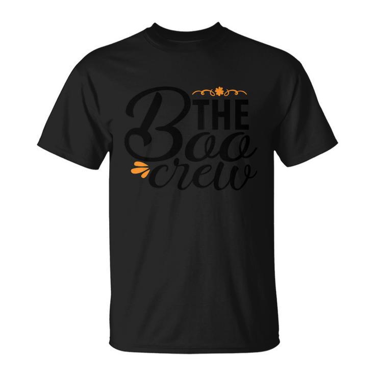 The Boo Crew Funny Halloween Quote Unisex T-Shirt