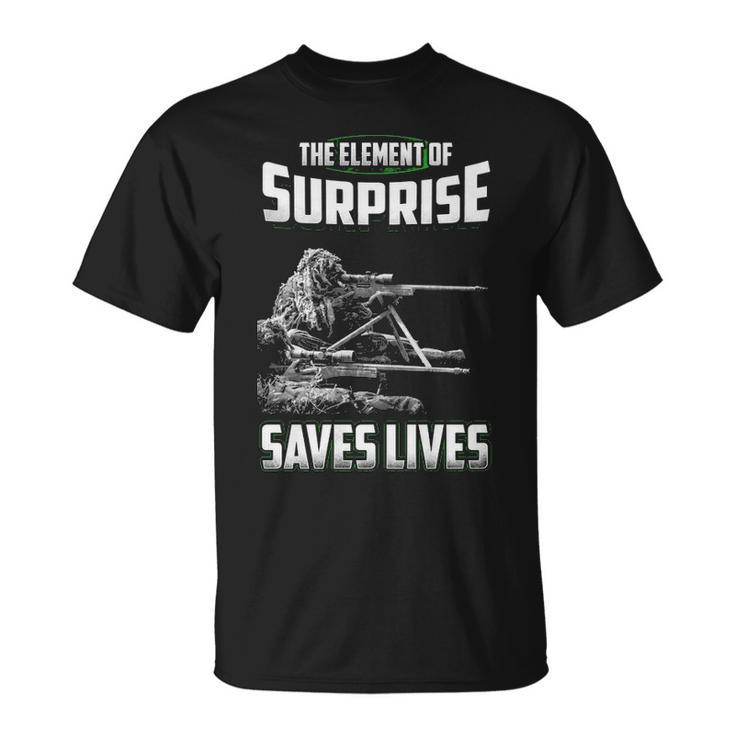 The Element Of Surprise Unisex T-Shirt