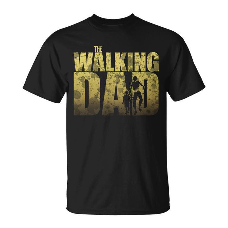 The Walking Dad Gold Logo Tshirt Unisex T-Shirt