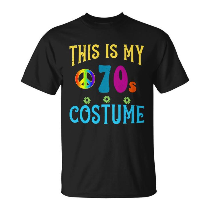 This Is My 70S Costume Tshirt Unisex T-Shirt