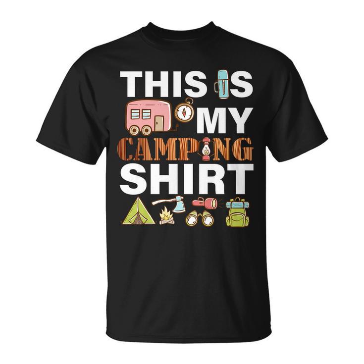 This Is My Camping Funny Unisex T-Shirt