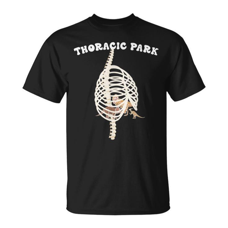 Thoracic Park Dinosaur Nurse Squad Nursing Student V2 T-shirt
