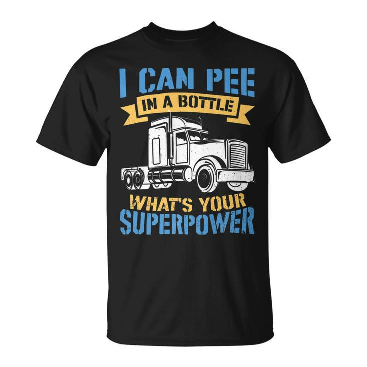 Trucker Trucker Accessories For Truck Driver Diesel Lover Trucker V14 Unisex T-Shirt