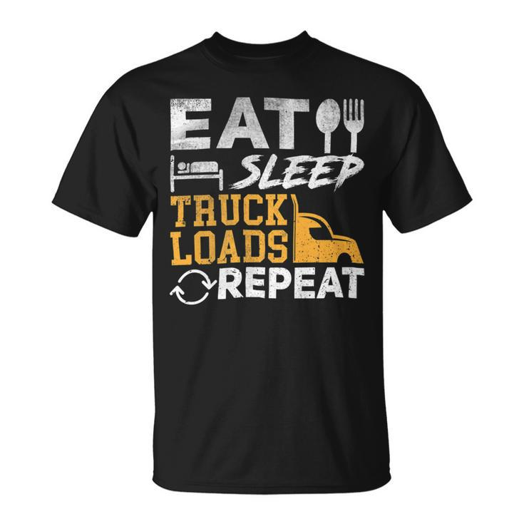 Trucker Trucker Accessories For Truck Driver Diesel Lover Trucker_ Unisex T-Shirt