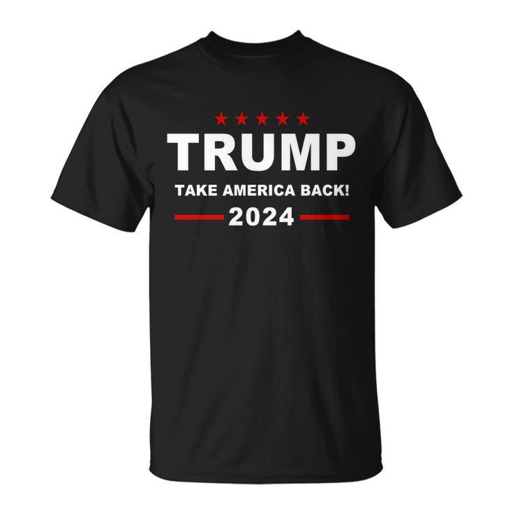 Trump 2024 Take America Back V2 Unisex T-Shirt
