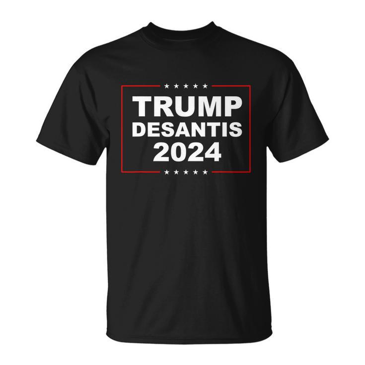 Trump Desantis 2024 Tshirt Unisex T-Shirt