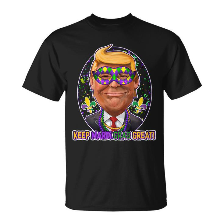 Trump Keep Mardi Gras Great T-Shirt T-Shirt