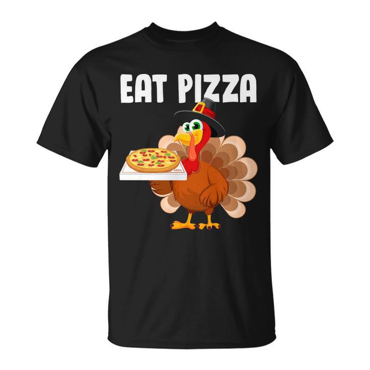 Turkey Eat Pizza Funny Tshirt Unisex T-Shirt