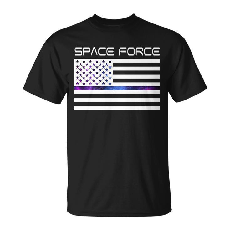 Us Space Force Flag Unisex T-Shirt