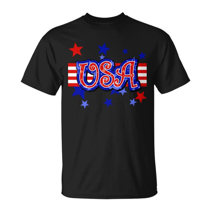 Usa Festive Celebration Tshirt Unisex T-Shirt
