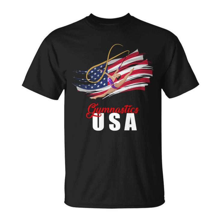 Usa Olympics Gymnastics Team Unisex T-Shirt