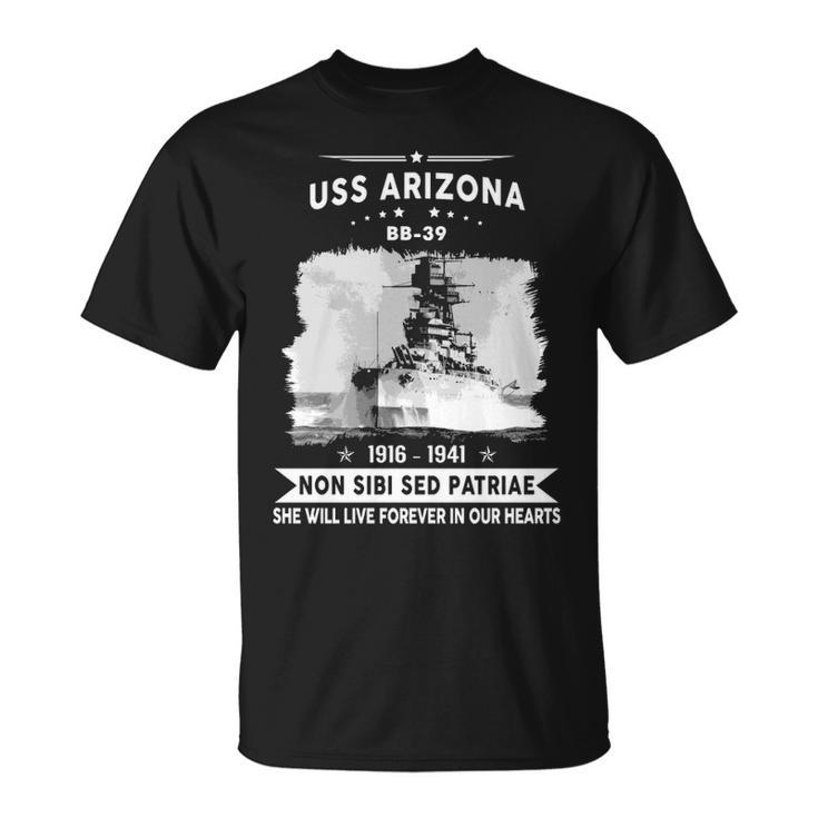 Uss Arizona Bb  Unisex T-Shirt