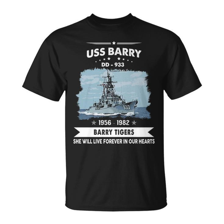 Uss Barry Dd  V2 Unisex T-Shirt