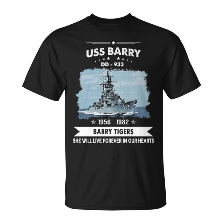 Uss Barry Dd  V3 Unisex T-Shirt