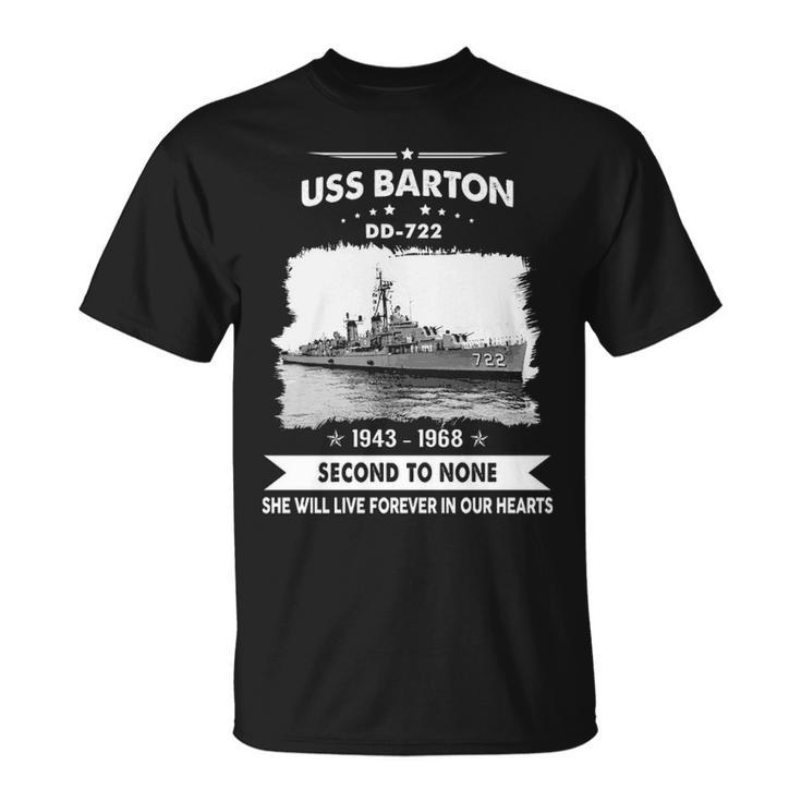 Uss Barton Dd  Unisex T-Shirt