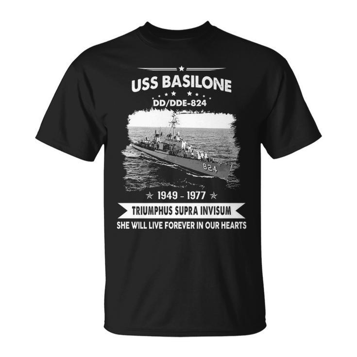 Uss Basilone Dd 824 Dde  Unisex T-Shirt