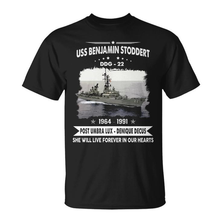 Uss Benjamin Stoddert Ddg  V2 Unisex T-Shirt