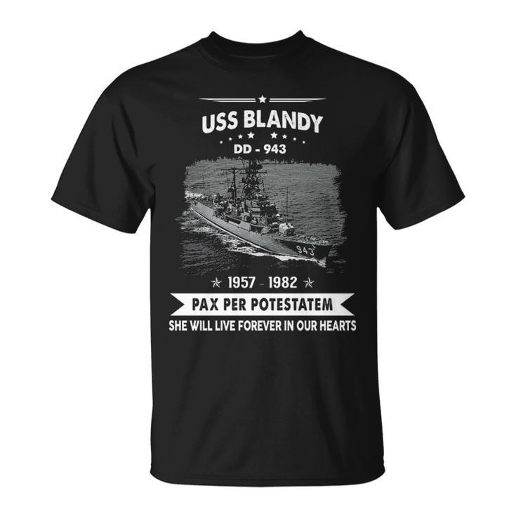 Uss Blandy Dd  Unisex T-Shirt