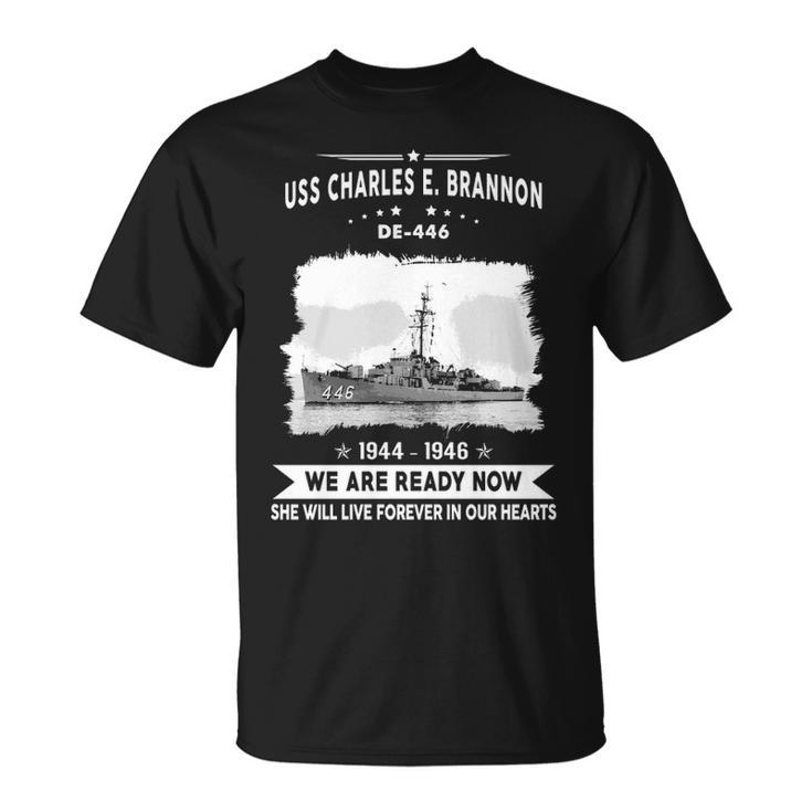 Uss Charles E Brannon De  Unisex T-Shirt