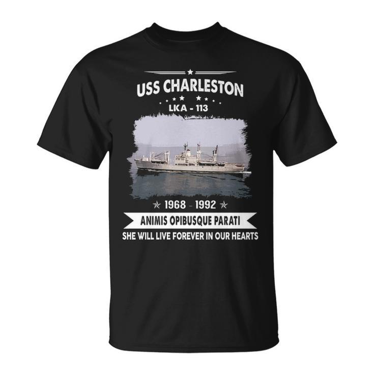 Uss Charleston Lka  V2 Unisex T-Shirt