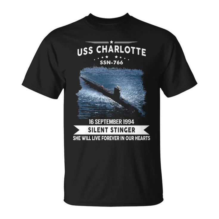 Uss Charlotte Ssn  Unisex T-Shirt