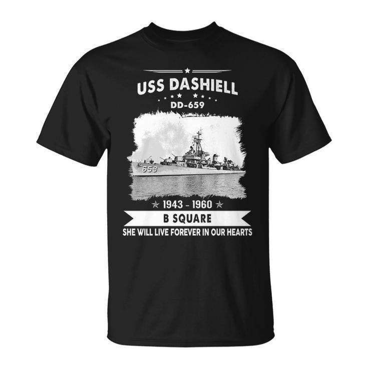Uss Dashiell Dd  Unisex T-Shirt
