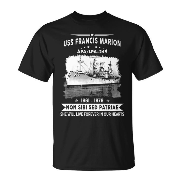 Uss Francis Marion Lpa 249 Apa  Unisex T-Shirt