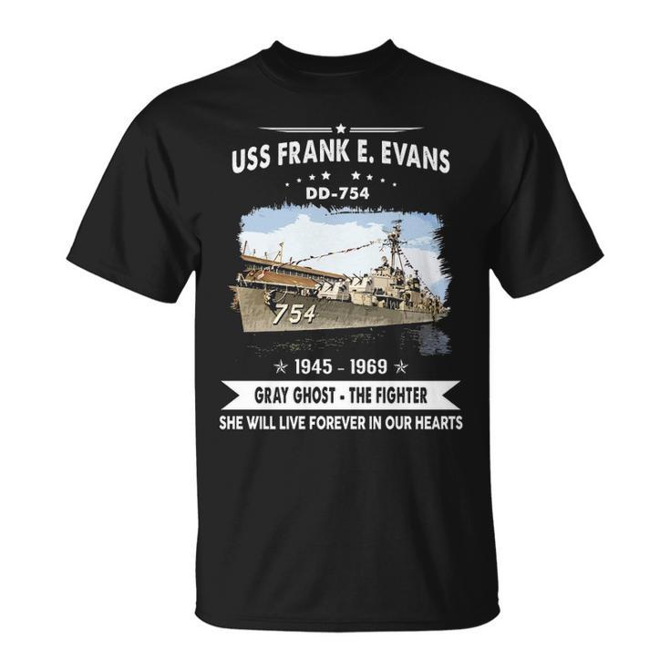 Uss Frank E Evans Dd  Unisex T-Shirt