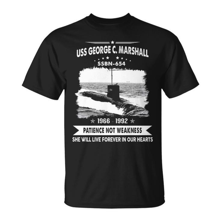 Uss George C Marshall Ssbn  Unisex T-Shirt