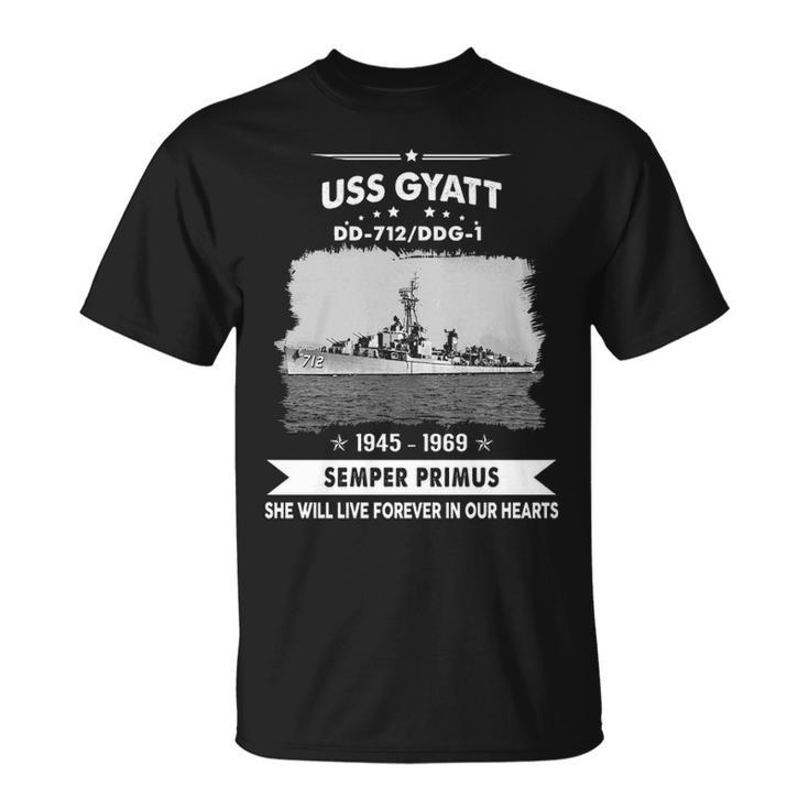 Uss Gyatt Dd  Unisex T-Shirt