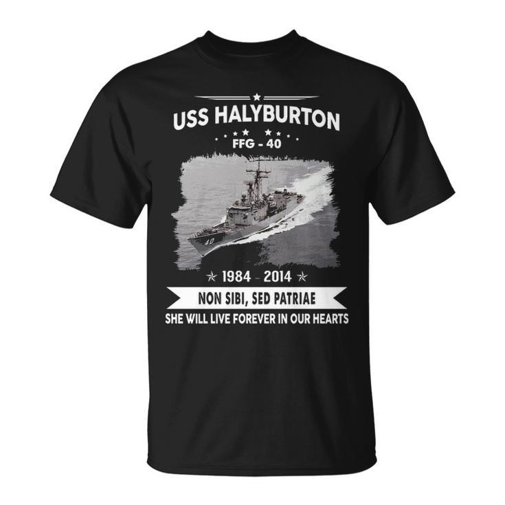 Uss Halyburton Ffg  Unisex T-Shirt