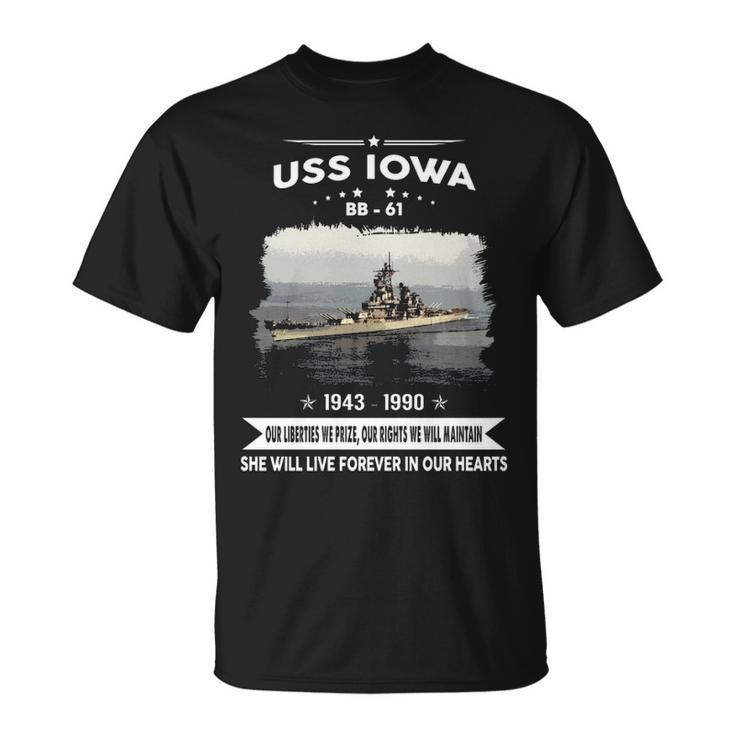 Uss Iowa Bb  Unisex T-Shirt