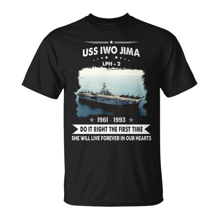 Uss Iwo Jima Lph  V2 Unisex T-Shirt