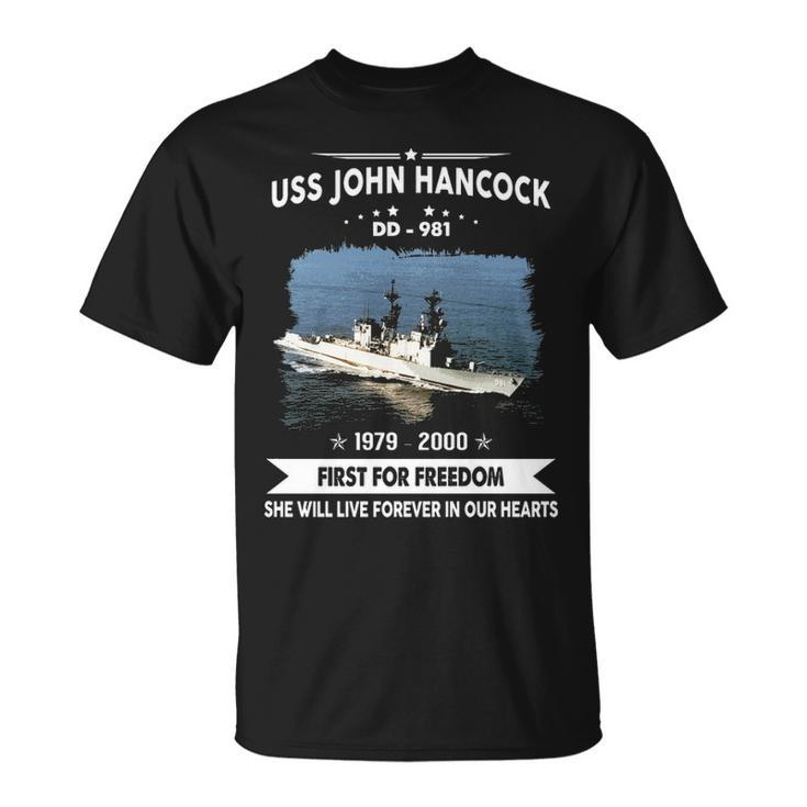 Uss John Hancock Dd  Unisex T-Shirt