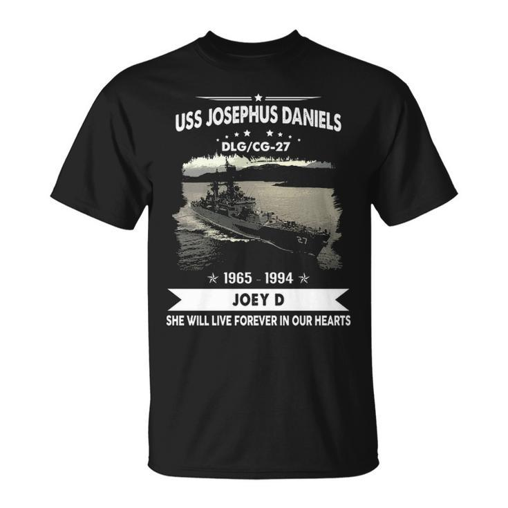 Uss Josephus Daniels Cg 27 Dlg  Unisex T-Shirt
