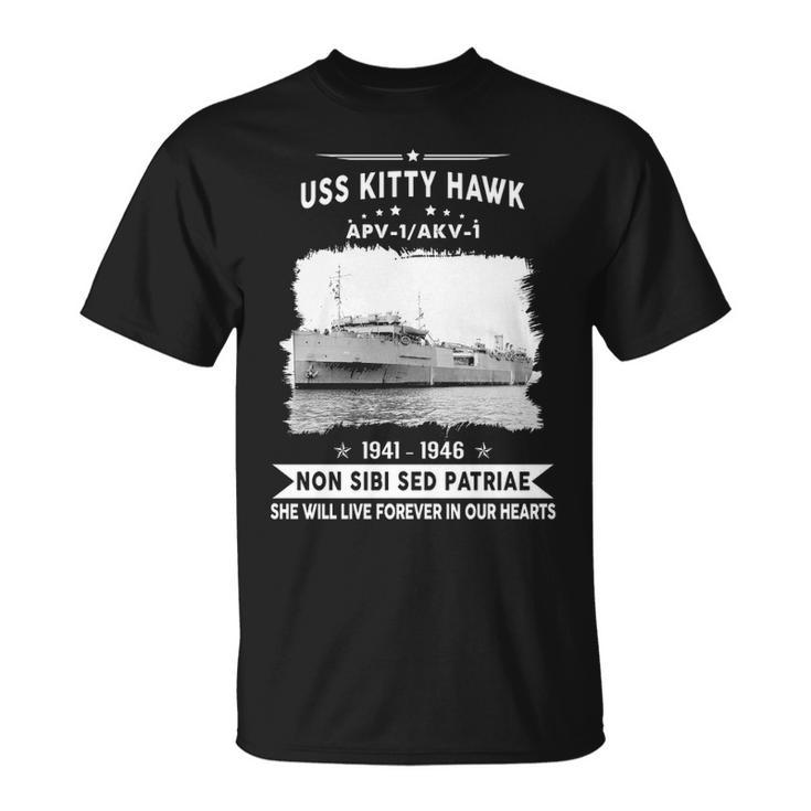 Uss Kitty Hawk Akv  Unisex T-Shirt