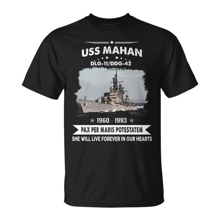 Uss Mahan Dlg 11 Ddg  Unisex T-Shirt