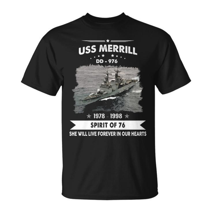 Uss Merrill Dd 976 Dd Unisex T-Shirt