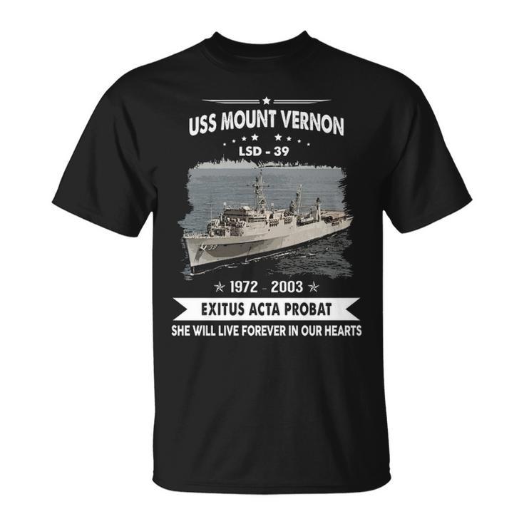 Uss Mount Vernon Lsd  Unisex T-Shirt