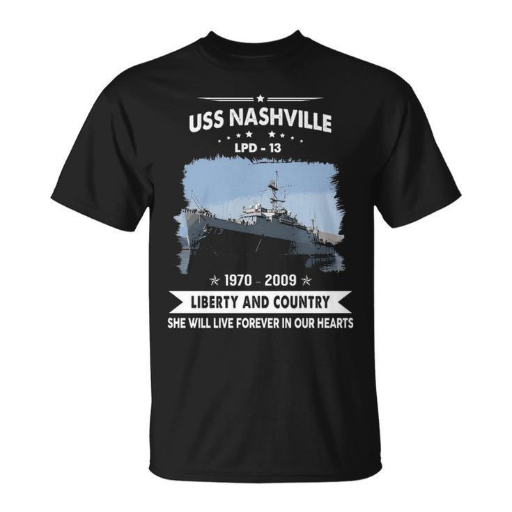 Uss Nashville Lpd  Unisex T-Shirt