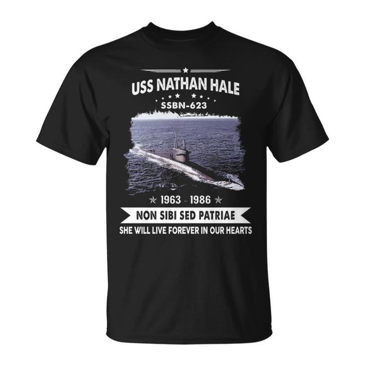 Uss Nathan Hale Ssbn  Unisex T-Shirt