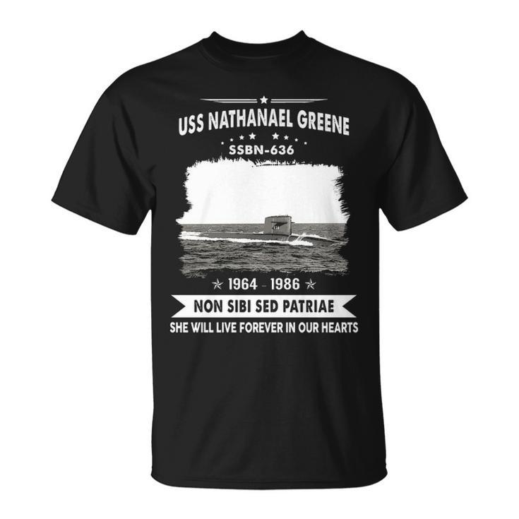 Uss Nathanael Greene Ssbn  Unisex T-Shirt