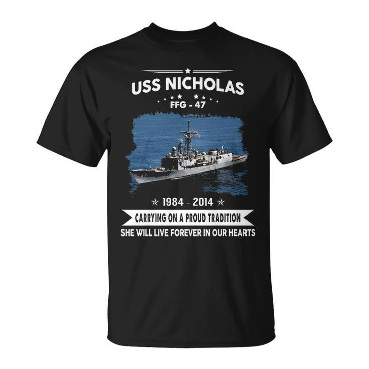 Uss Nicholas Ffg  Unisex T-Shirt