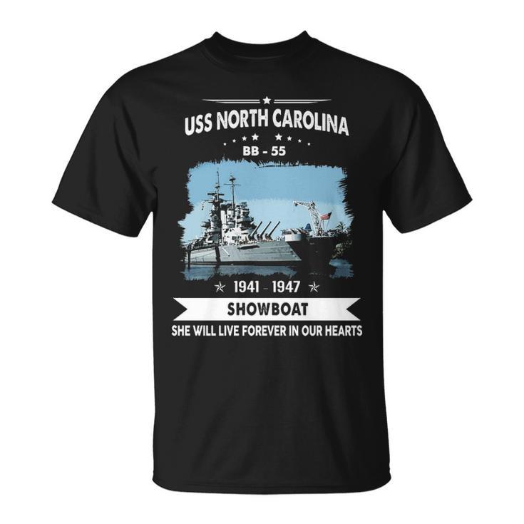 Uss North Carolina Bb 55 Bb Unisex T-Shirt