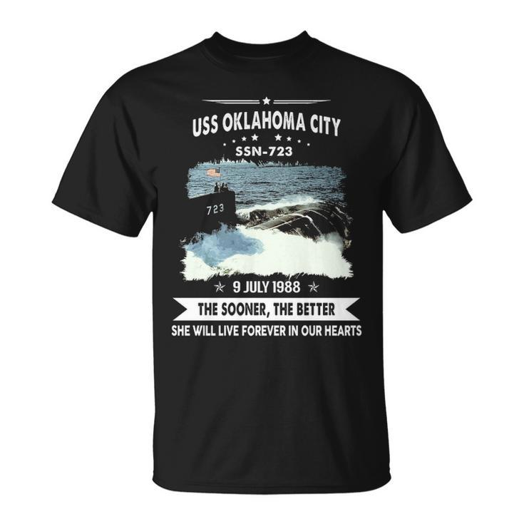 Uss Oklahoma City Ssn  Unisex T-Shirt