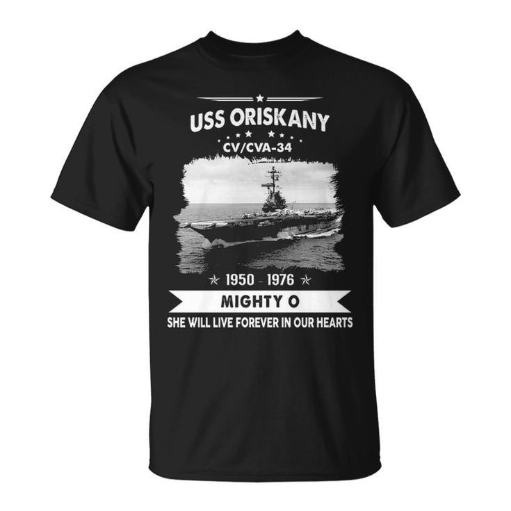 Uss Oriskany Cv 34 Cva  V2 Unisex T-Shirt
