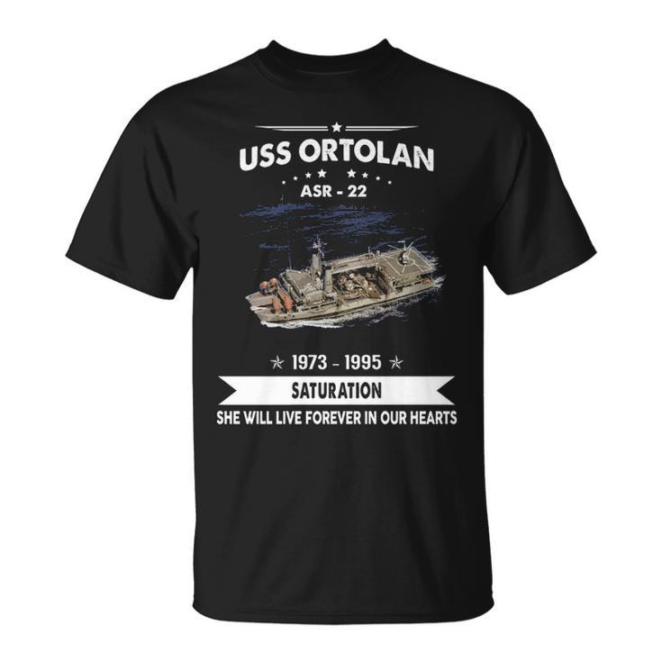 Uss Ortolan Asr  Unisex T-Shirt